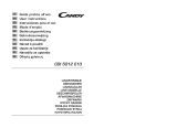 Candy CDI 5012 E10 Manuale utente