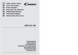 Candy CDF 615 AX/1-84S Manuale utente