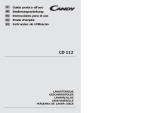 Candy CD 112-85 S Manuale utente