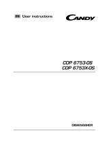 Candy CDP 6753X-OS Manuale utente