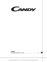 Candy CELFXP613X/E Manuale utente
