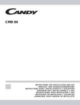 Candy CMD 94 X Manuale utente