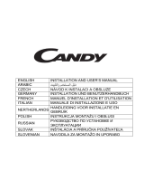 Candy CBG6250/1X Manuale utente