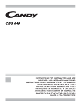 Candy CBG640/1X Manuale utente
