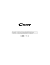 Candy CIDC 61/1 X Manuale utente