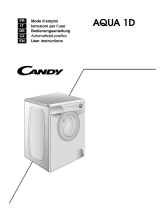 Candy AQUA 08351D/2-S Waschmaschine Manuale utente