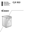 Candy LB CJE 813 Waschmaschine Manuale utente