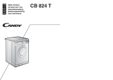 Candy LB CB 824 T Waschmaschine Manuale utente
