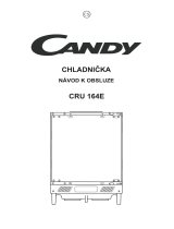 Candy CRU 164E Manuale utente