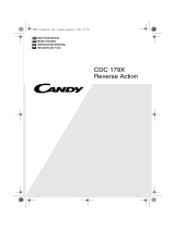 Candy CDC 165-83 Manuale utente