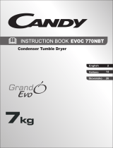 Candy EVOC 770BT-84 Manuale utente