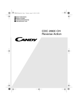 Candy CDC266X CH Manuale utente