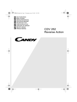 Candy CDV 262 - 04 ARG Manuale utente