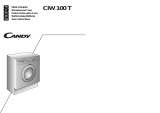 Candy WD CIW 100 T Manuale utente