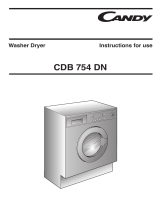 Candy CDB 754DN/1-80 Manuale utente