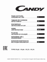Candy PGC640SQXX Manuale utente