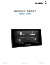 Garmin fleet670 Manuale utente