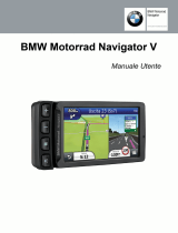 Garmin BMW Motorrad Navigator V Manuale utente