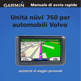 Garmin Nüvi 760 for Volvo Cars Manuale del proprietario