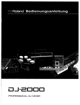 Roland DJ-2000 Manuale del proprietario