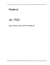 Roland A-70 Manuale utente