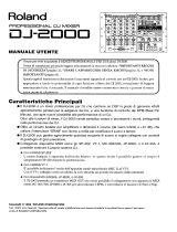 Roland DJ-2000 Manuale utente