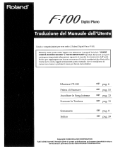 Roland F-100 Manuale utente