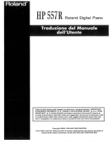 Roland HP-557R Manuale utente