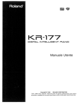 Roland KR-177 Manuale utente