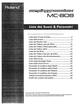 Roland MC-808 Manuale utente