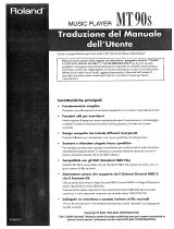 Roland MT-90S Manuale utente