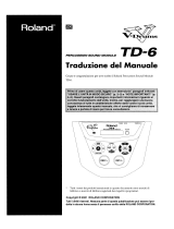 Roland TD-6 Manuale utente