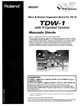 Roland TDW-1 Manuale utente