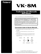 Roland VK-8M Manuale utente