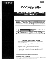 Roland XV-3080 Manuale utente
