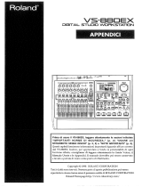 Roland VS-880EX Manuale utente