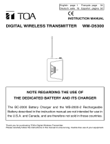 TOA WM-D5300 -C4/-C7/-G1/-H1 Manuale utente