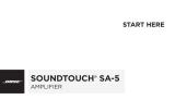 Bose SoundTouch SA-5 amplifier Guida Rapida