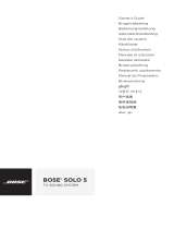 Bose SOLO 5 Manuale del proprietario