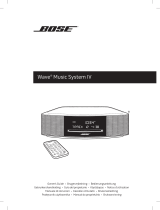 Bose WAVE MUSIC SYSTEM IV Manuale del proprietario