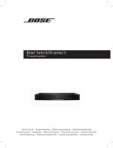 Bose ® Solo 15 Series II TV sound system Manuale del proprietario