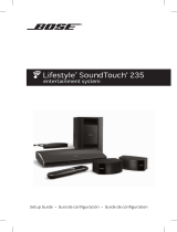 Bose Lifestyle SoundTouch 235 entertainment system Guida Rapida