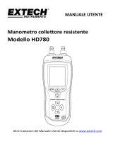 Extech Instruments HD780 Manuale utente