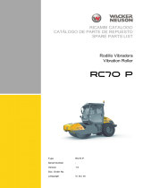 Wacker Neuson RC70P Parts Manual
