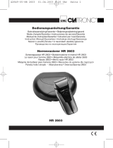 Clatronic HR 2603 Manuale del proprietario