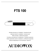 Audiovox FTS 100 Manuale del proprietario