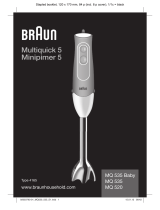 Braun MQ535 -MQ535BABY Manuale del proprietario
