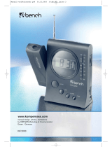 E-bench EBENCH KH 2204 RADIO-REVEIL A PROJECTION Manuale del proprietario