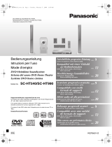 Panasonic sc ht 990 Manuale del proprietario