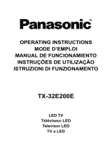 Panasonic TX32E200E Manuale del proprietario